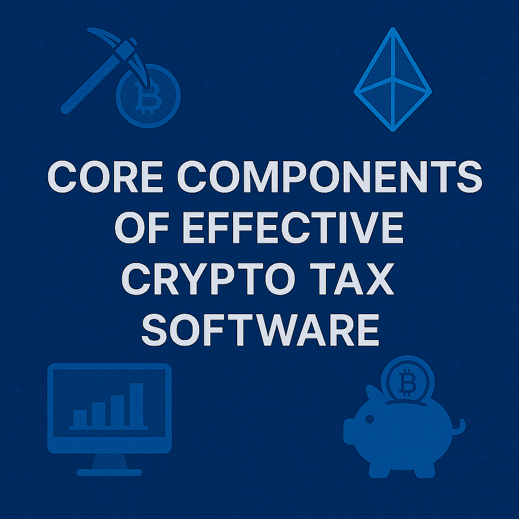 Core Components of Effective Crypto Tax Software