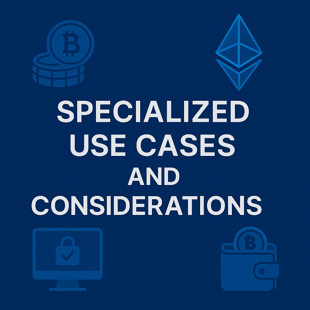 Specialized Use Cases and Considerations